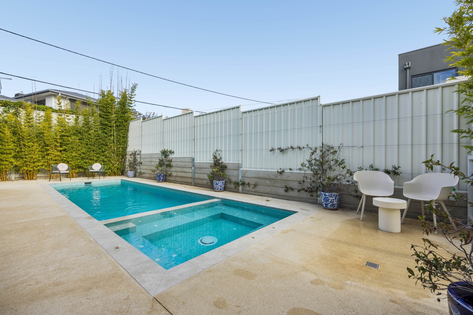 Casa Pools concrete pool build in Red Hill, Canberra