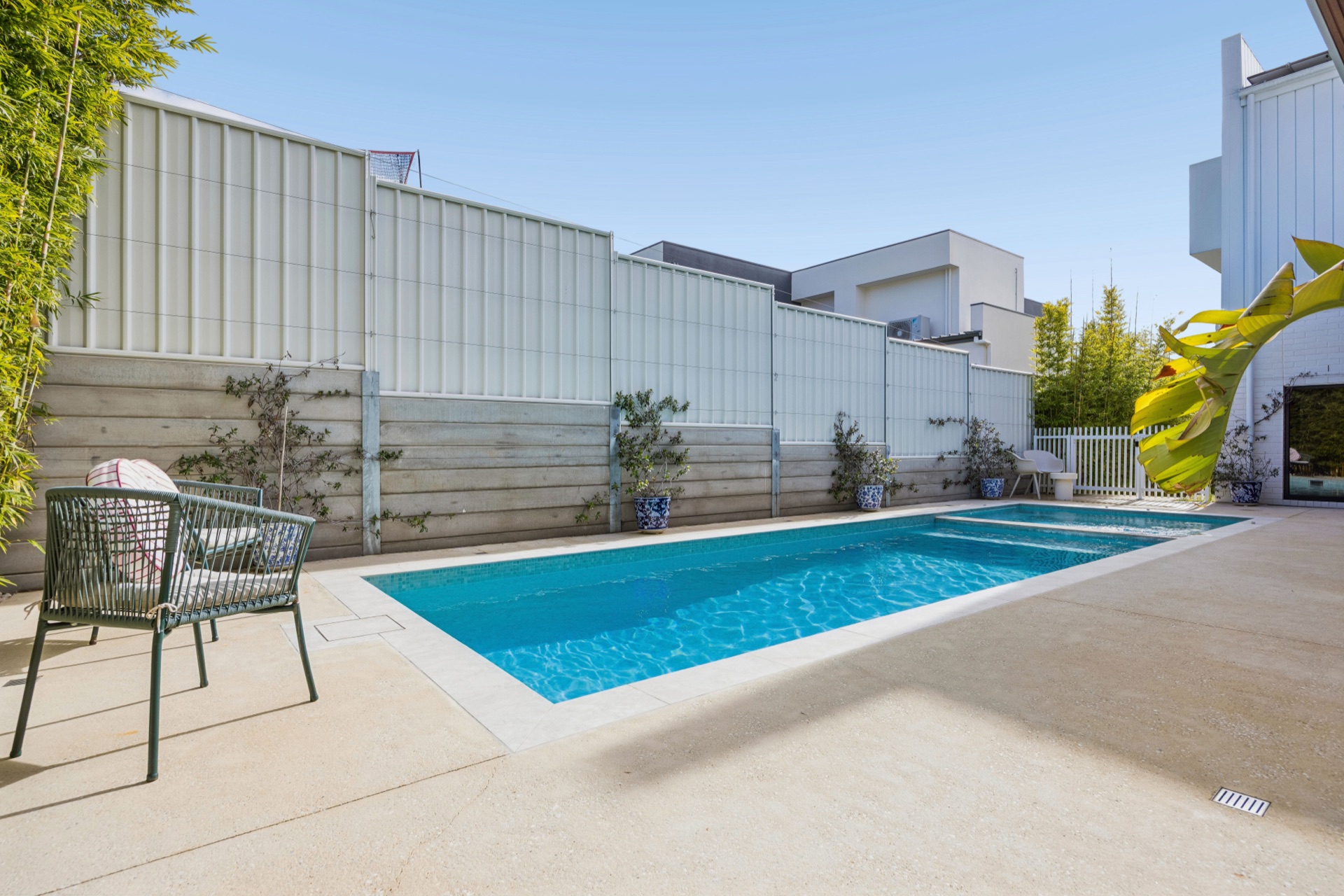 Casa Pools concrete pool build in Red Hill, Canberra
