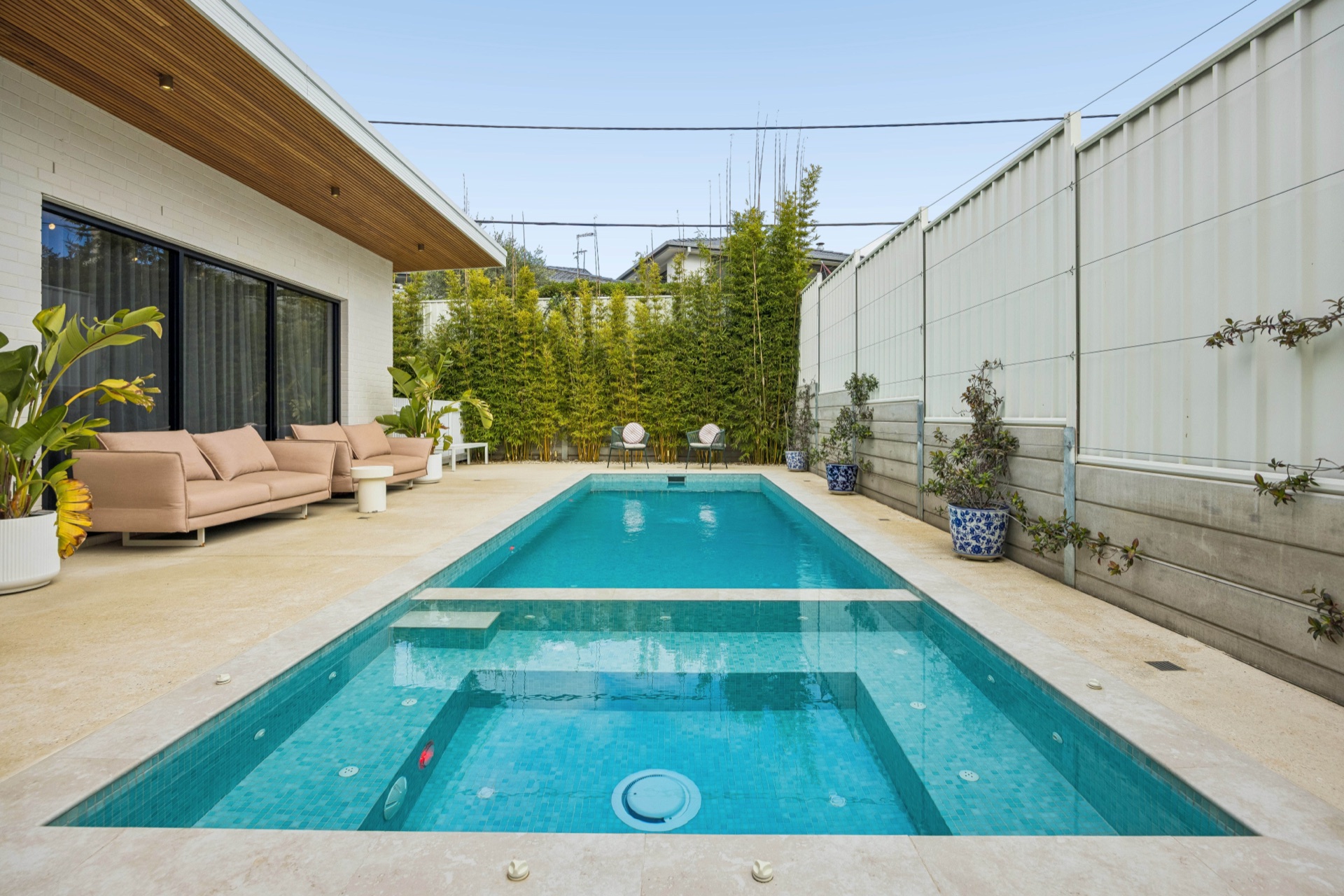Casa Pools concrete pool build in Red Hill, Canberra