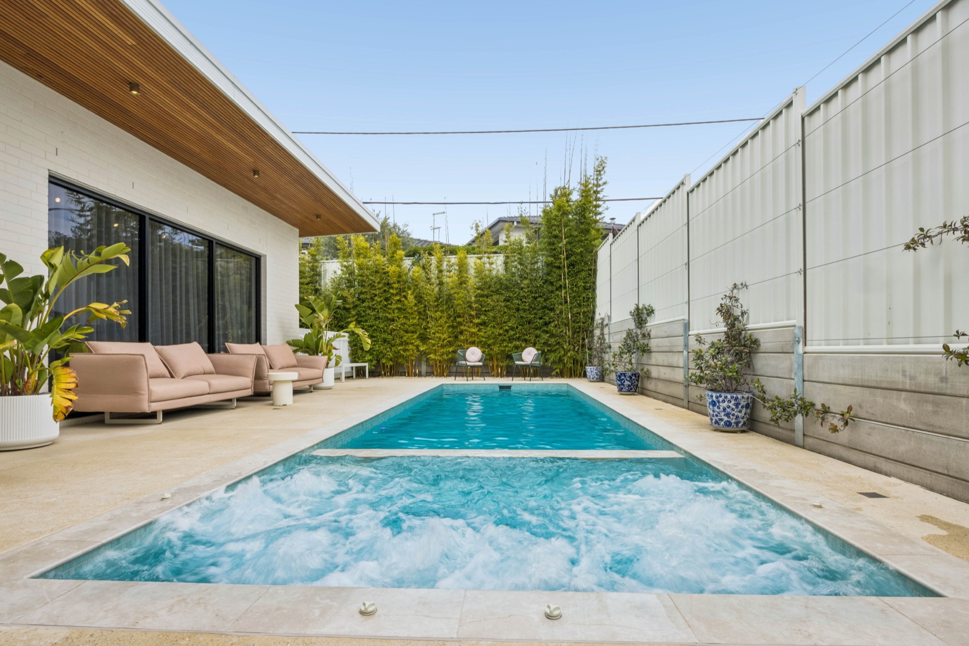 Casa Pools concrete pool build in Red Hill, Canberra