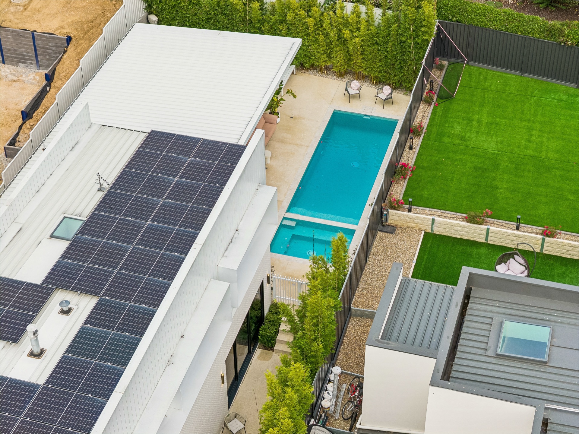 Casa Pools concrete pool build in Red Hill, Canberra