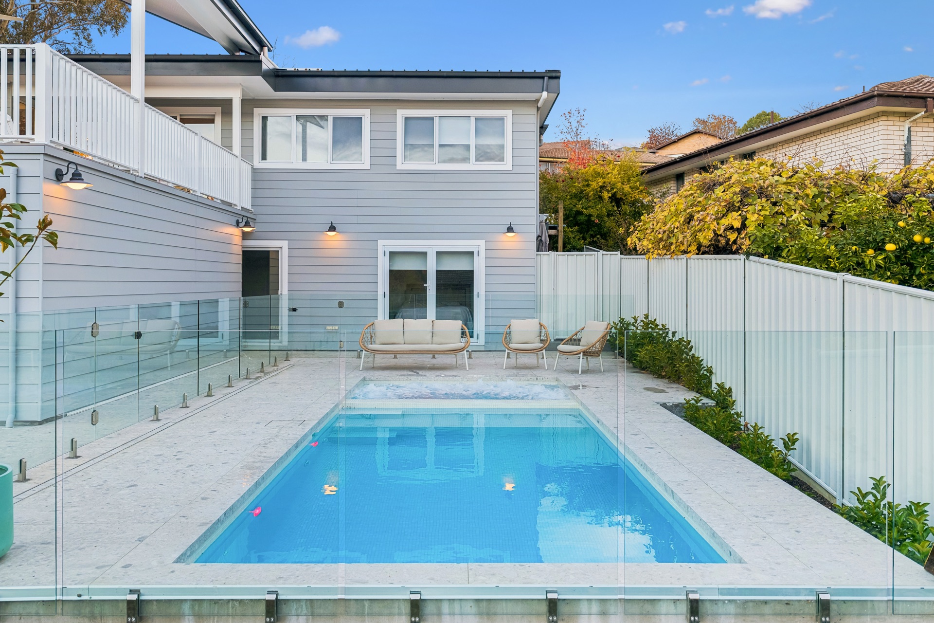 Casa Pools concrete pool build in Farrer, Canberra