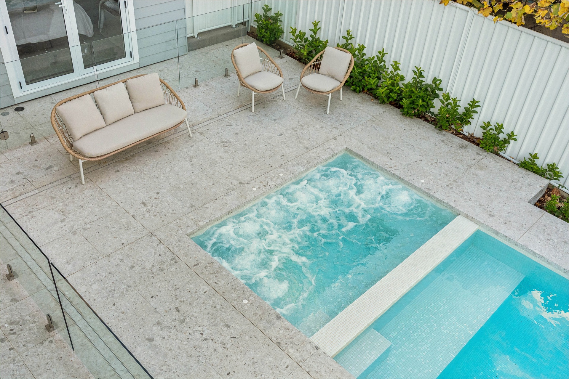 Casa Pools concrete pool build in Farrer, Canberra